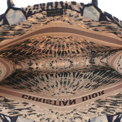 Christian Dior Canvas Embroidered Tie Dye Large Book Tote Multicolor 5 of 10