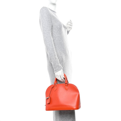 Louis Vuitton Epi Alma PM Piment 2 of 11