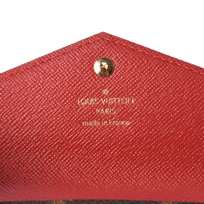 Louis Vuitton Monogram Daily Organizer Envelope Insert Red 6 of 6