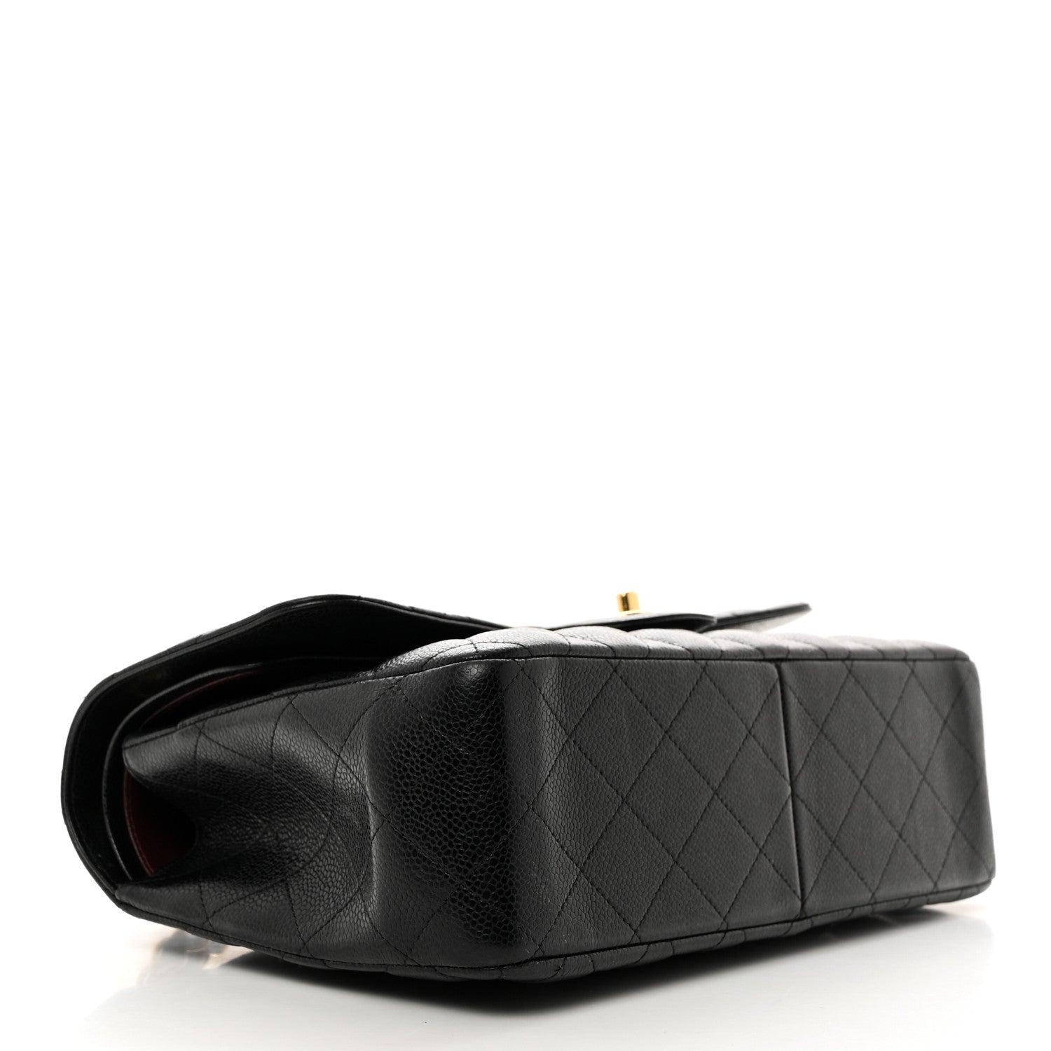 Chanel Caviar Quilted Jumbo Double Flap Black 4 of 10