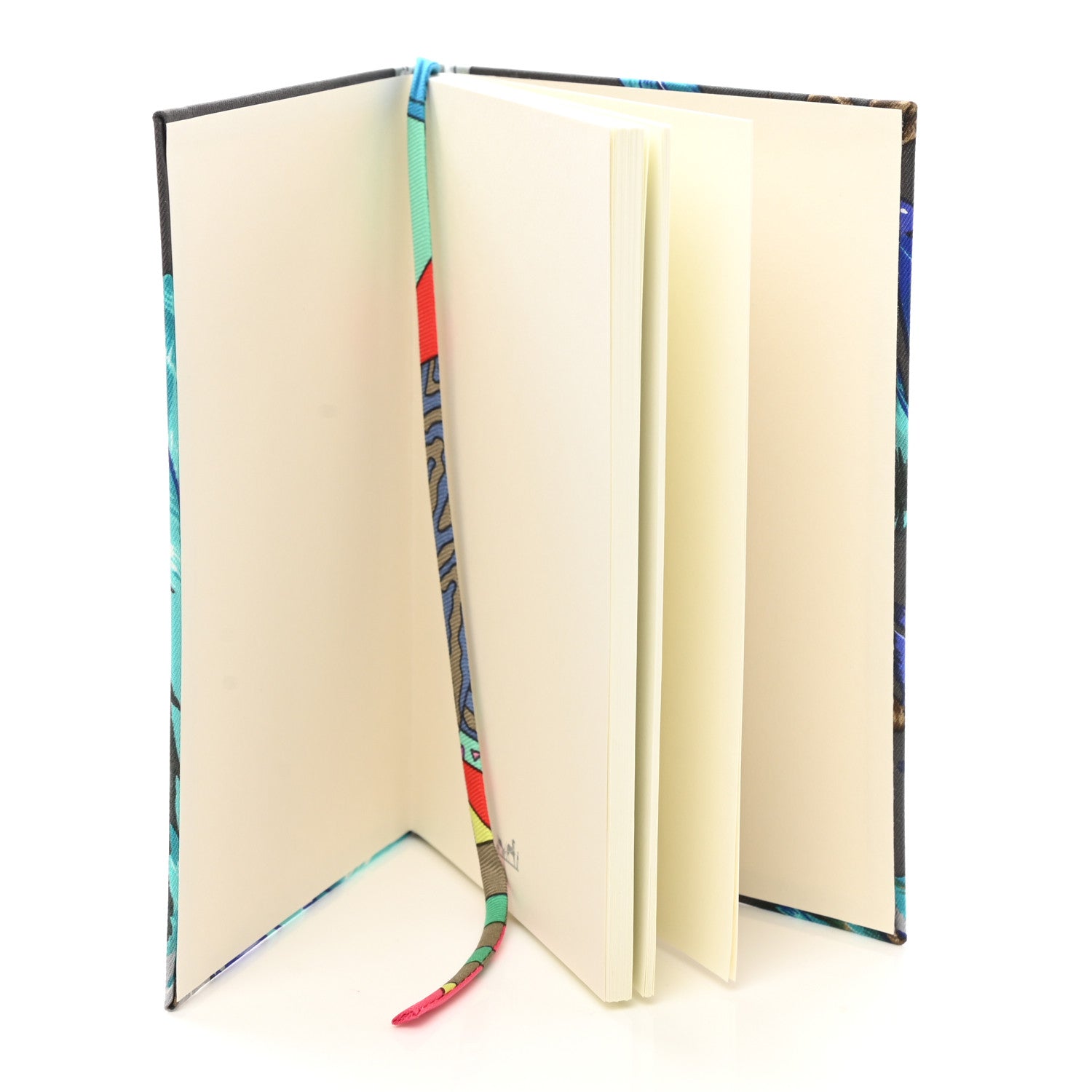 Hermes Silk Brazil Print Writing Pad Graphite 5 of 7