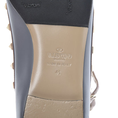 Valentino Garavani Nappa Rockstud Cage Ballerina Flats 41 Stone Poudre 8 of 13