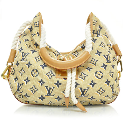 Louis Vuitton Canvas Monogram Cruise Bulles MM Natural 1 of 8