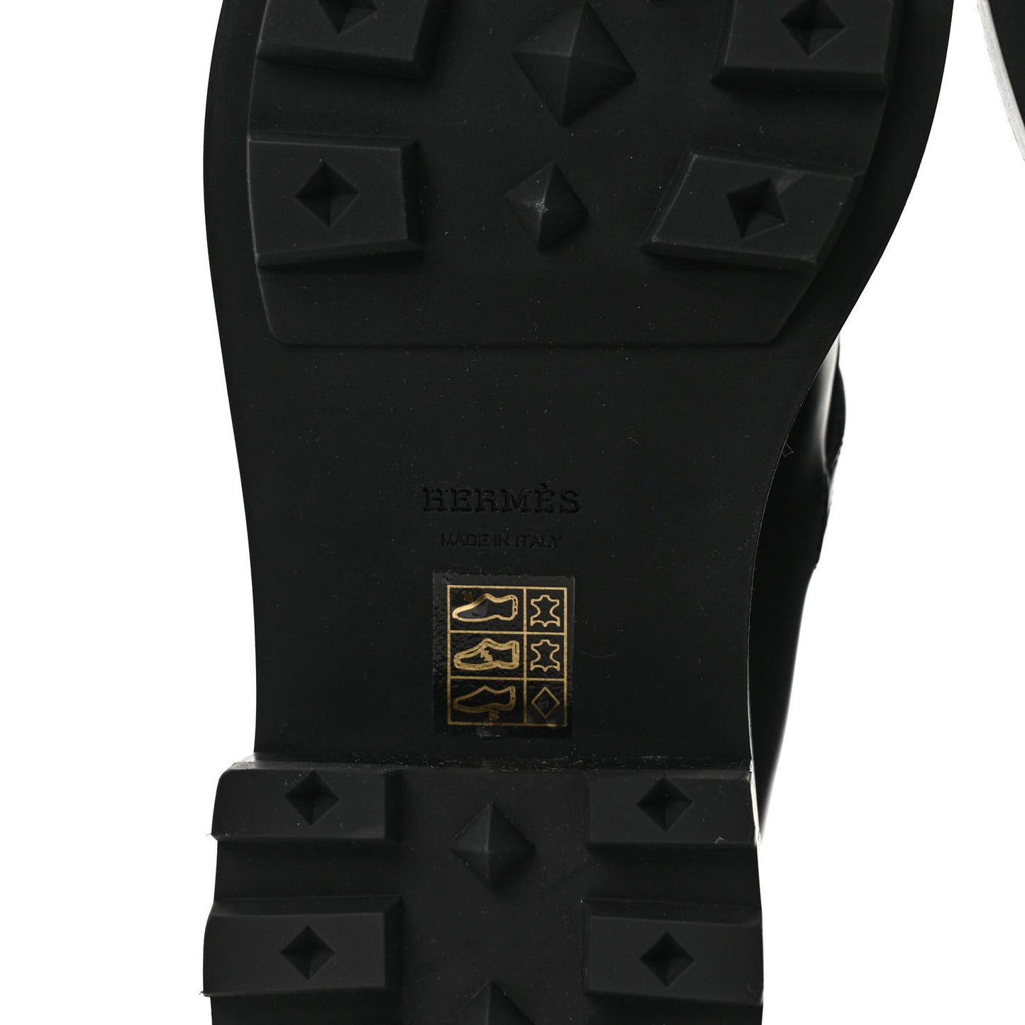 Glossed Calfskin Funk Ankle Boots 38.5 Black