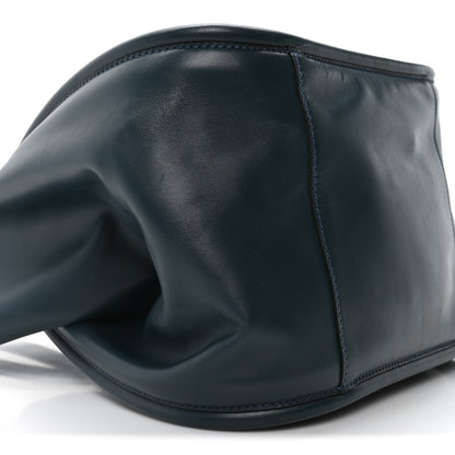 Proenza Schouler Calfskin Large Ruched Tote Petrol Green 8 of 9