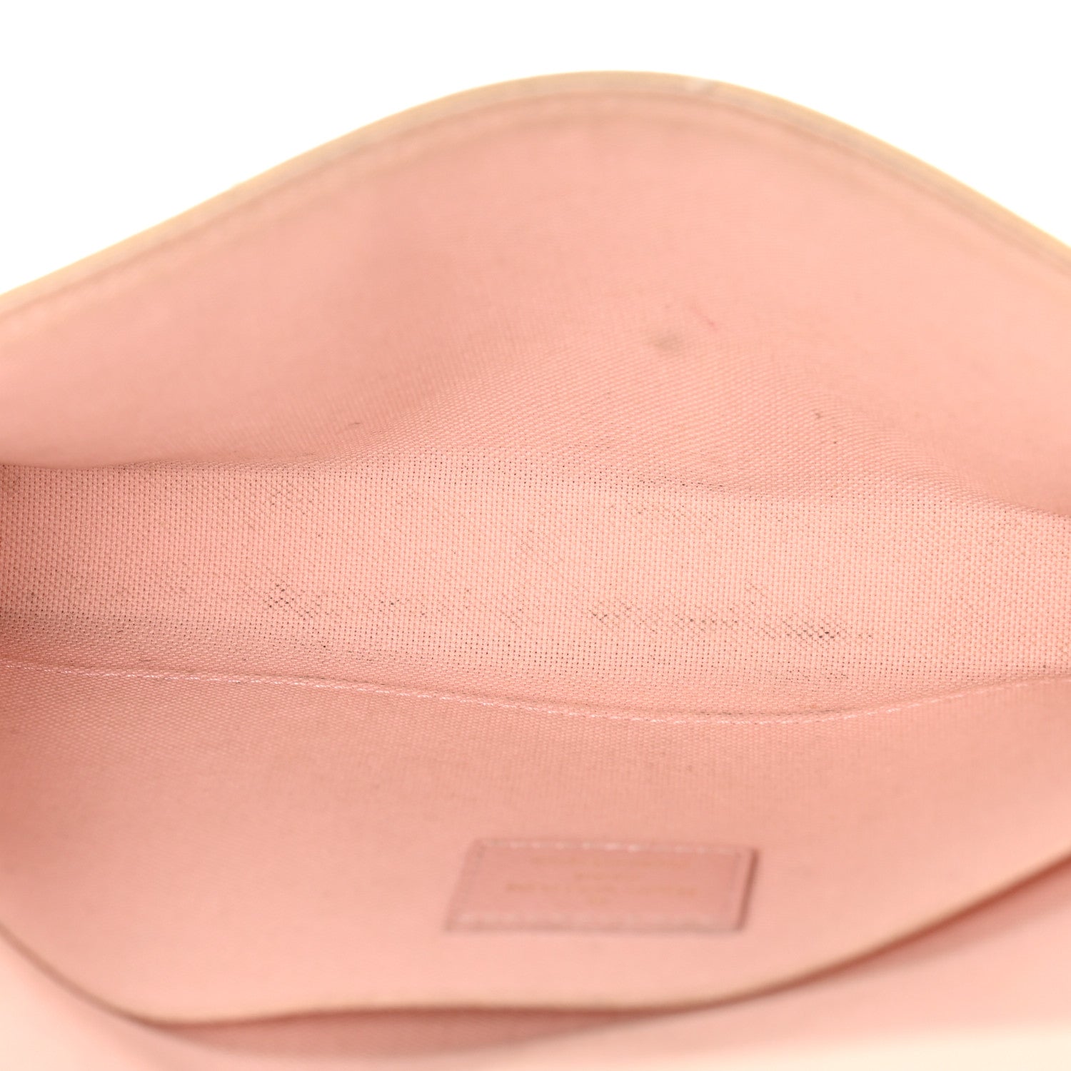 Louis Vuitton Damier Azur Pochette Felicie Chain Wallet Rose Ballerine 5 of 13