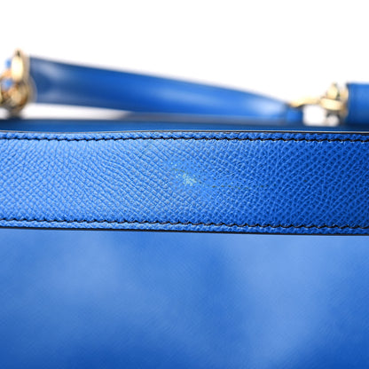 Dolce & Gabbana Dauphine Large Miss Sicily Satchel Blue 11 of 11
