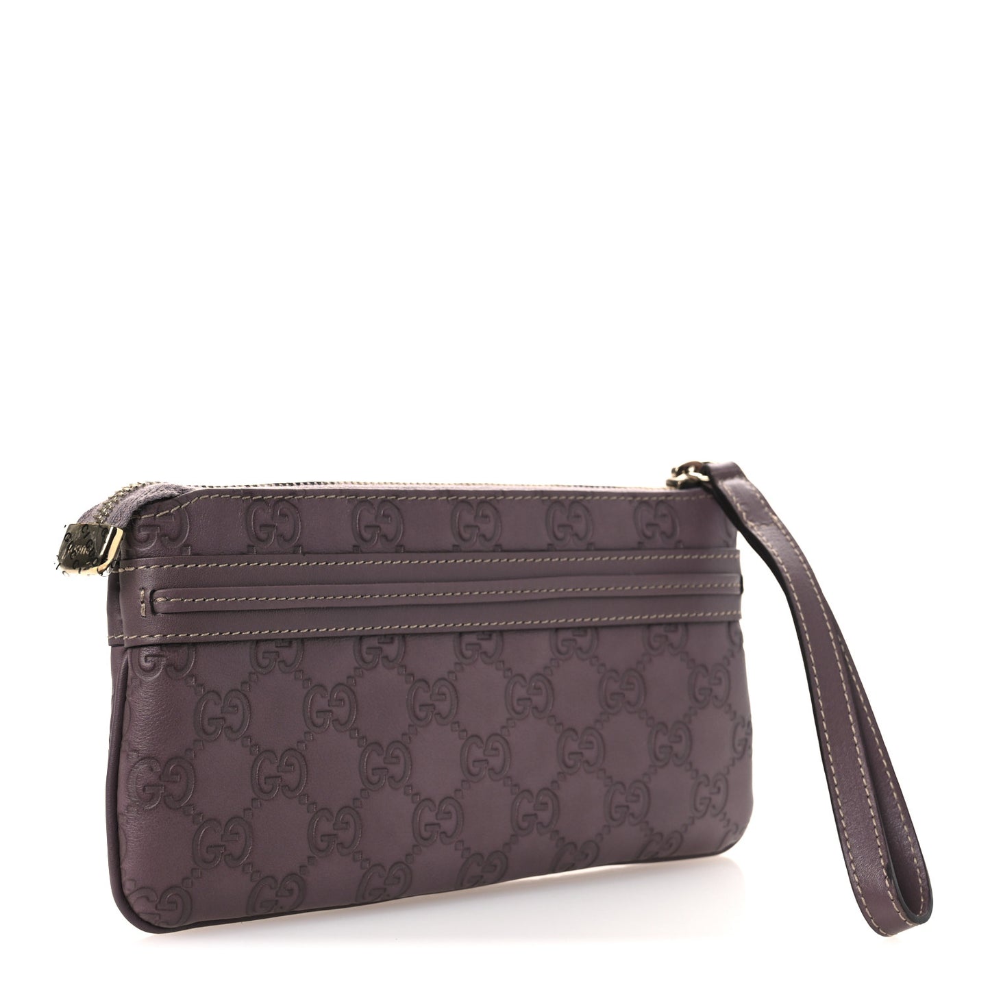 Guccissima Mayfair Wristlet Mauve