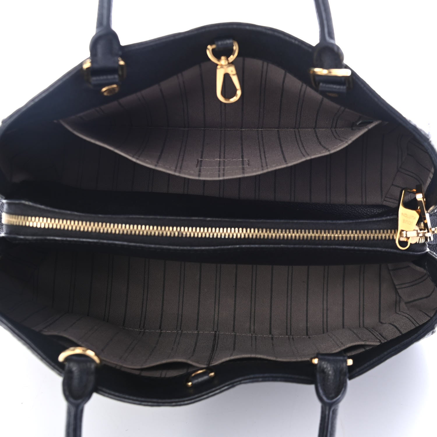 Louis Vuitton Empreinte Montaigne MM Black 4 of 4