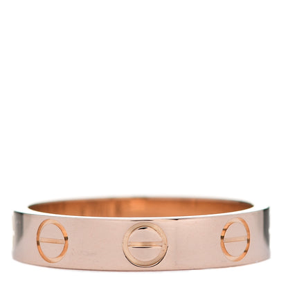 Cartier 18K Pink Gold 3.5mm LOVE Wedding Band Ring 47 4 3 of 4