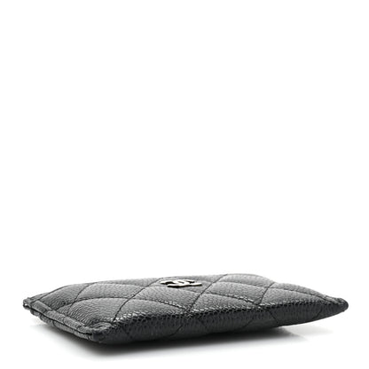 Chanel Caviar Quilted Card Holder Black 4 of 11