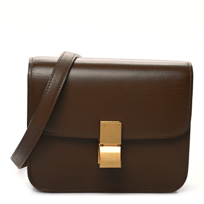 Celine Box Calfskin Teen Classic Box Flap Bag Camel 1 of 7