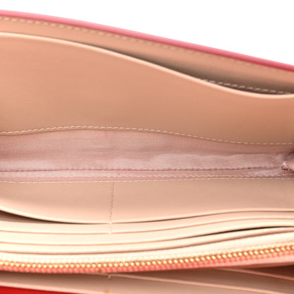 Salvatore Ferragamo Calfskin City Wallet On Chain Red 5 of 11