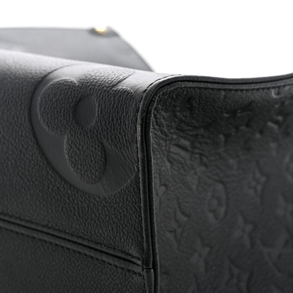Louis Vuitton Empreinte Monogram Giant Onthego MM Black 11 of 11