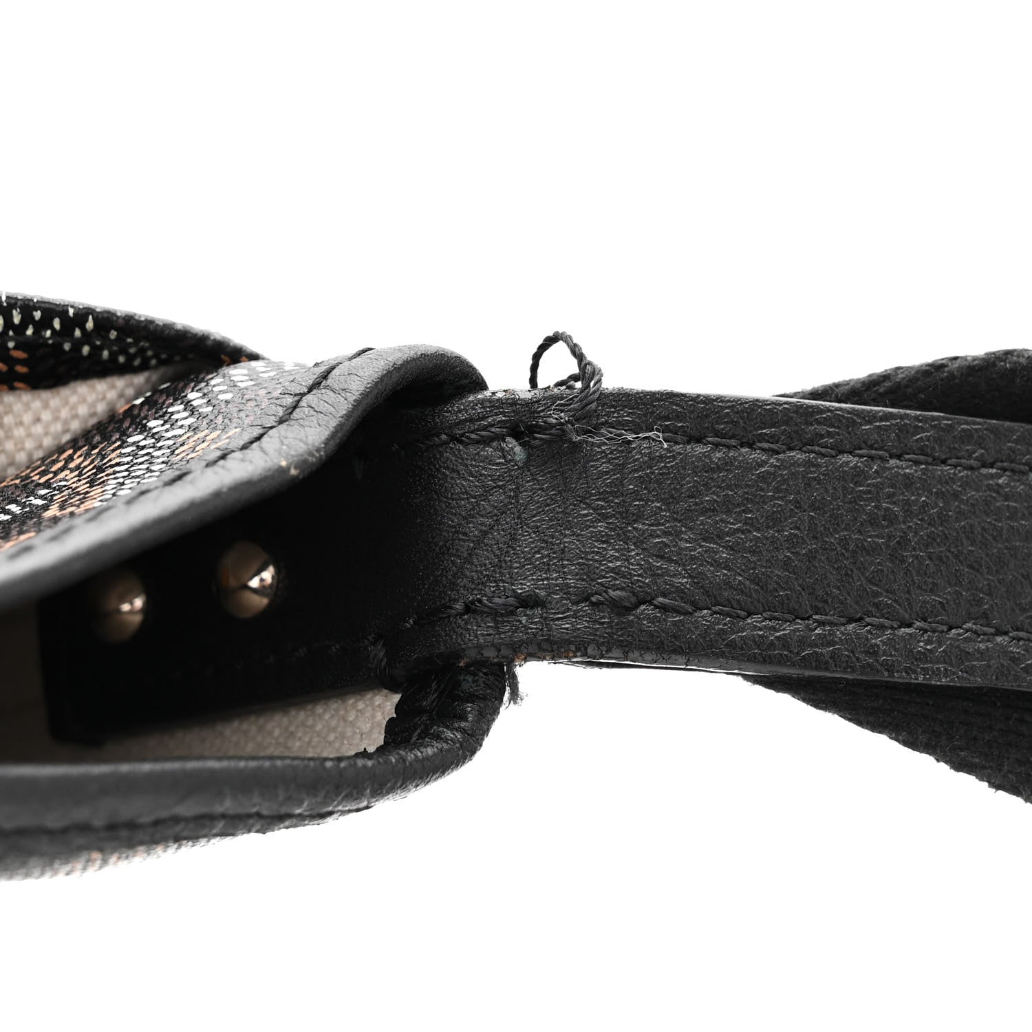 Goyard Goyardine Capetien Messenger Bag Black 10 of 10