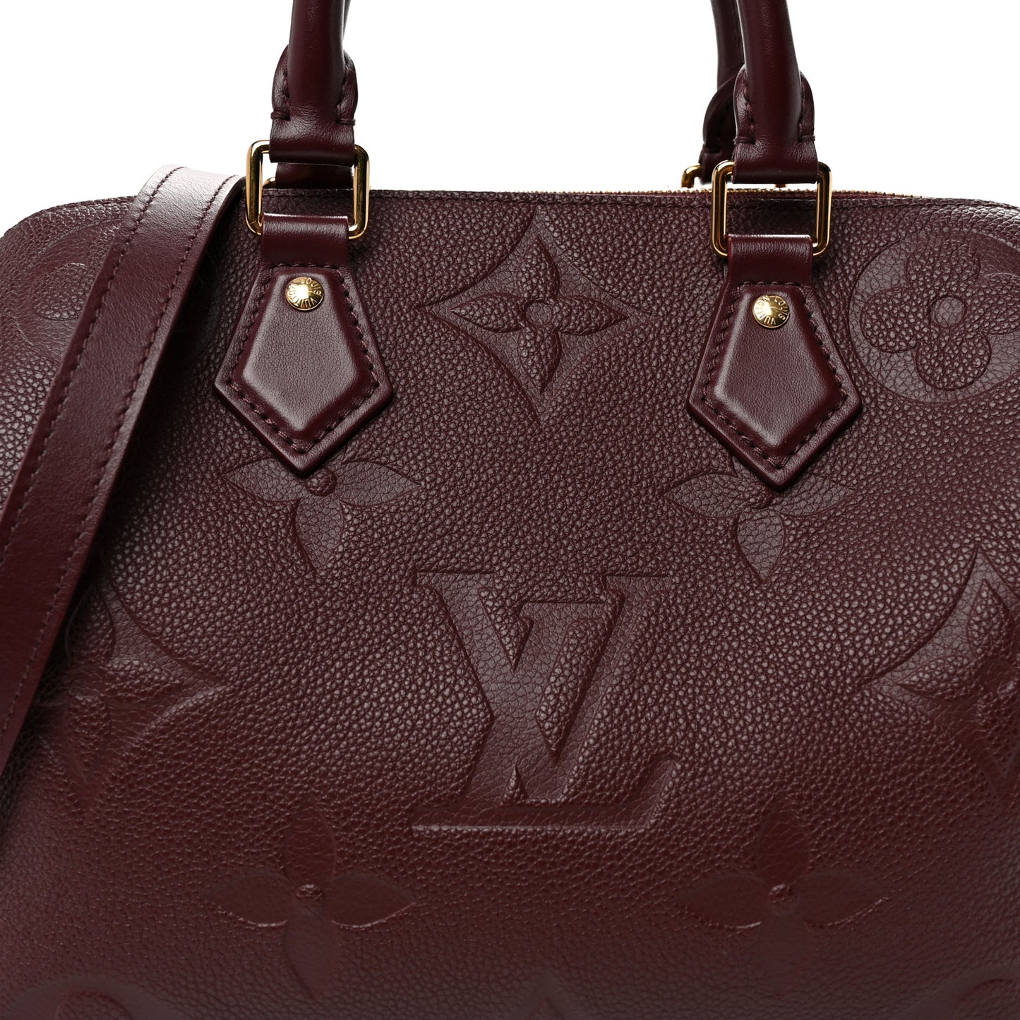 Empreinte Monogram Giant Speedy Bandouliere 25 Wine