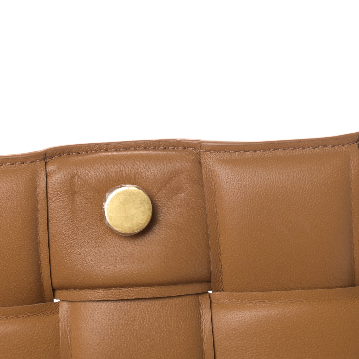 Bottega Veneta Nappa Maxi Intreccio Padded Cassette Crossbody Bag Caramel 11 of 12