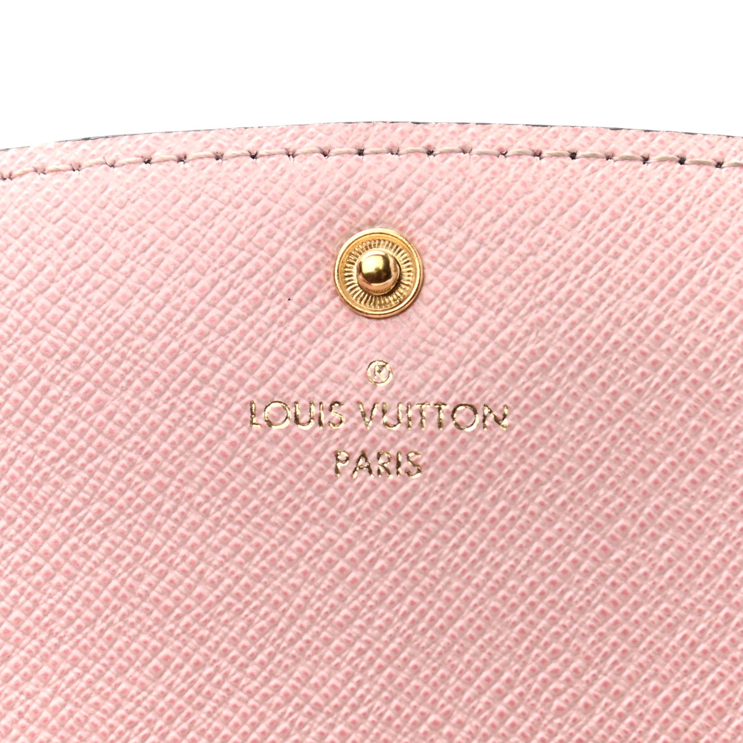 Monogram Emilie Wallet Rose Ballerine