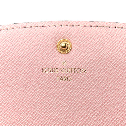 Louis Vuitton Monogram Emilie Wallet Rose Ballerine 6 of 8