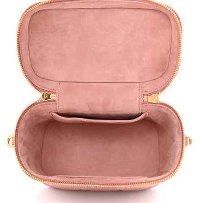 Christian Dior Lambskin Cannage Small Diortravel Vanity Case Pink 5 of 10