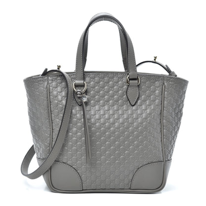 Gucci Microguccissima Small Bree Tote Graphite 1 of 9