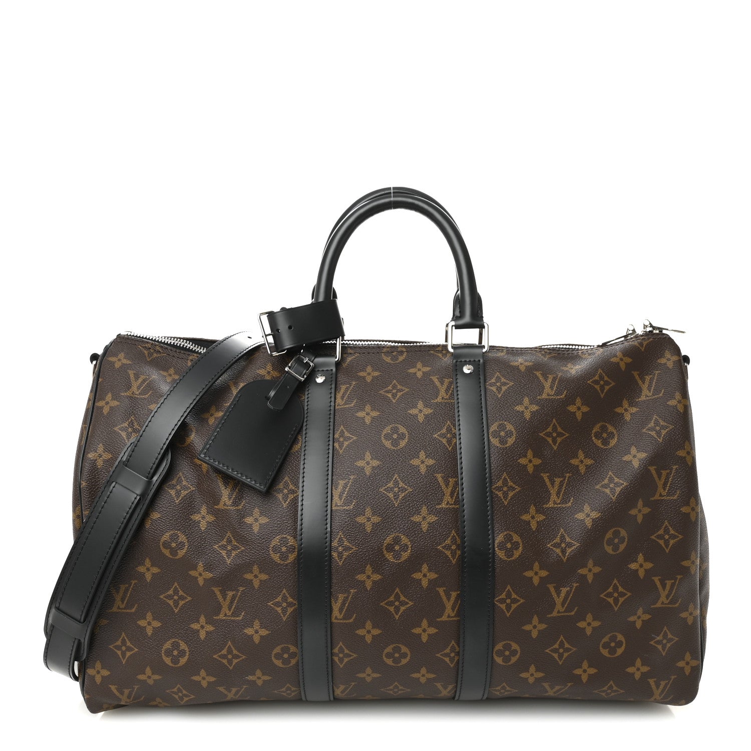 Louis Vuitton Monogram Macassar Keepall Bandouliere 45 1 of 8