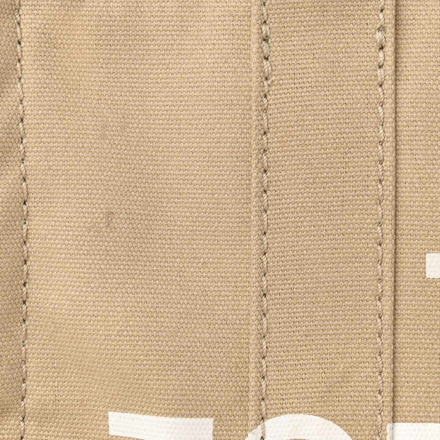 Cotton Canvas Medium The Traveler Tote Bag Beige