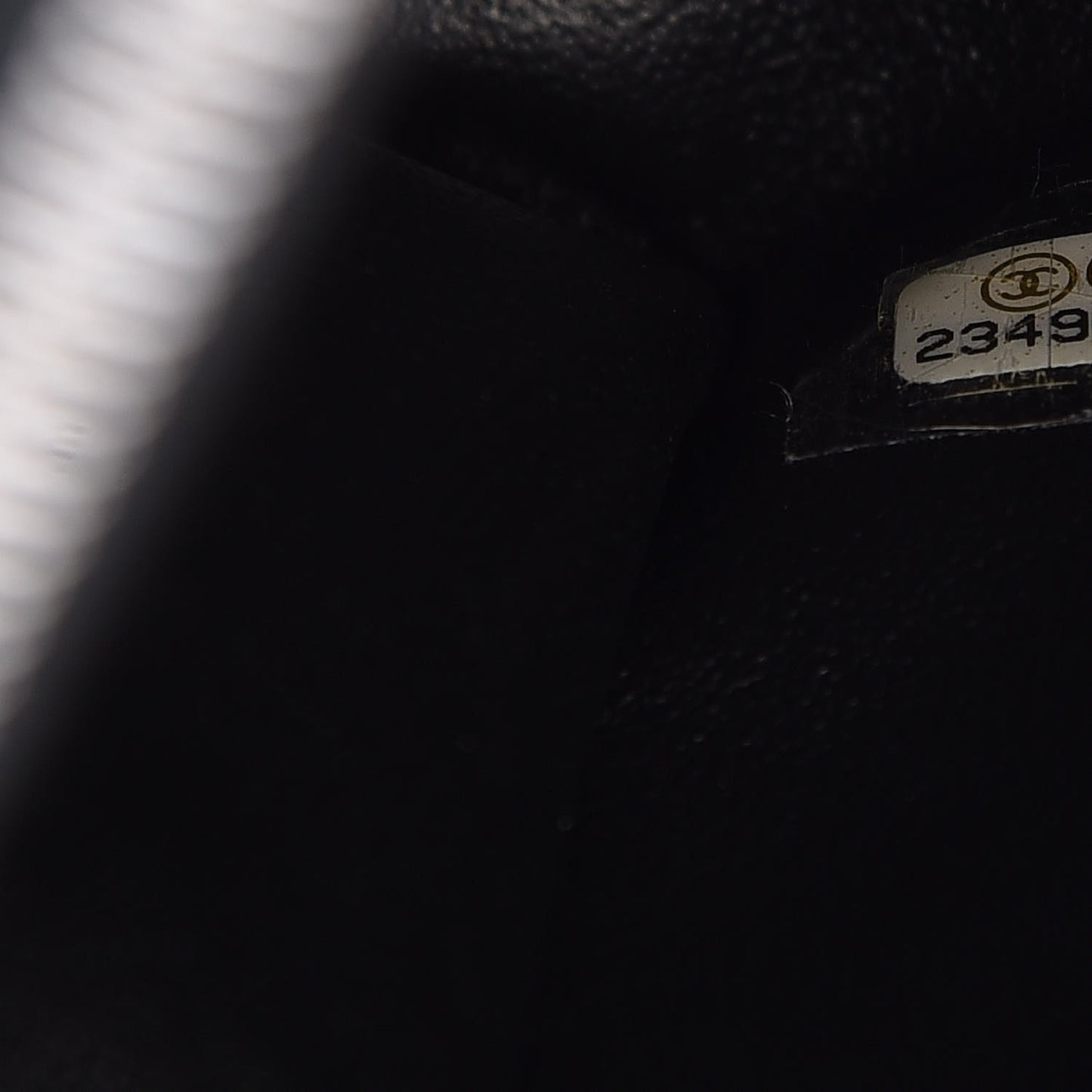 Caviar Lizard Quilted Small Coco Handle Flap Black