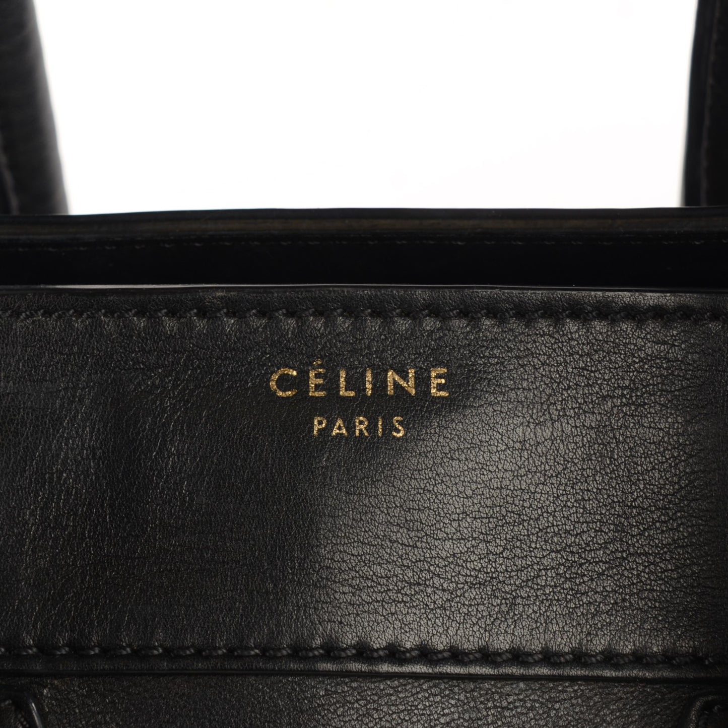 Smooth Calfskin Mini Luggage Black