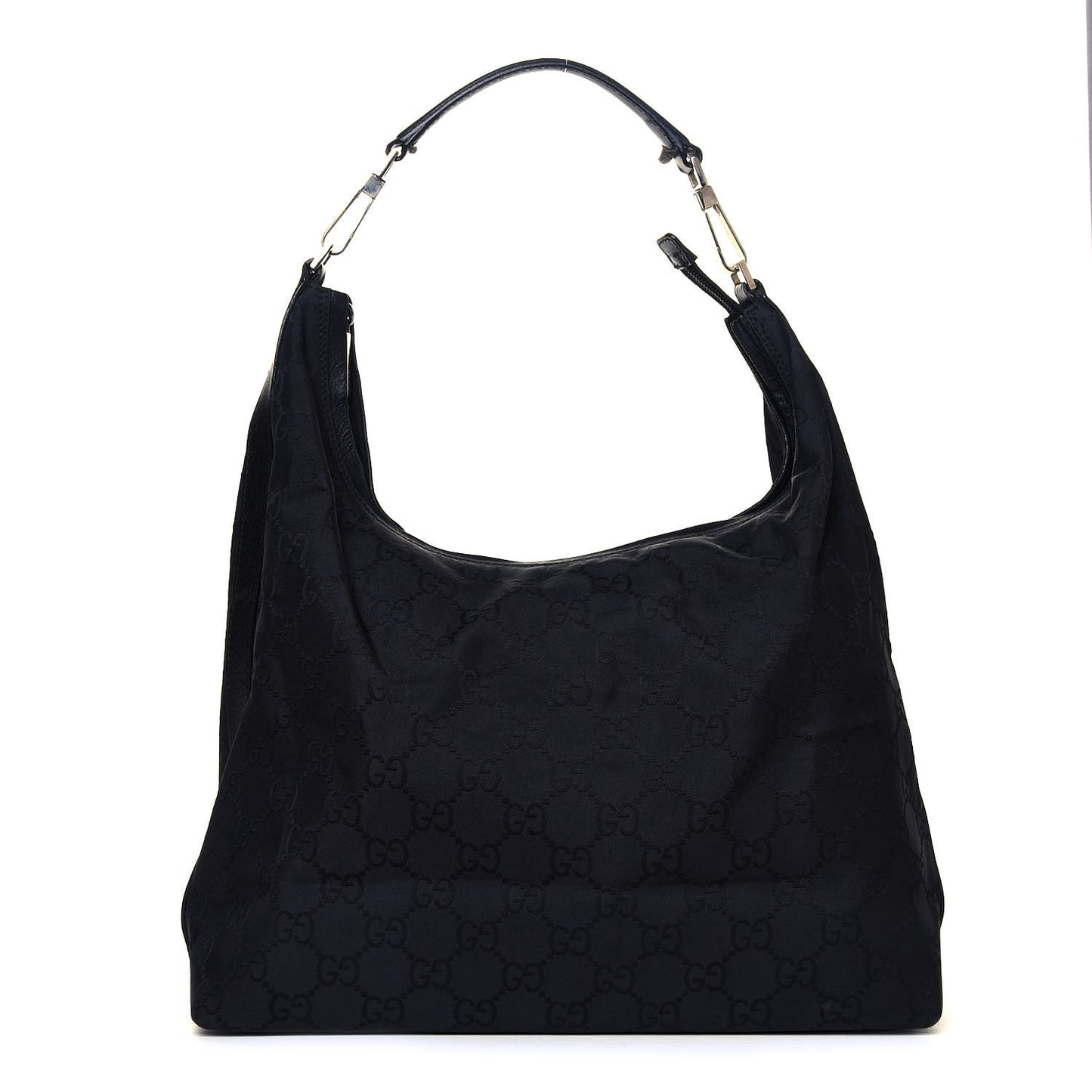 Nylon Monogram Hobo Black