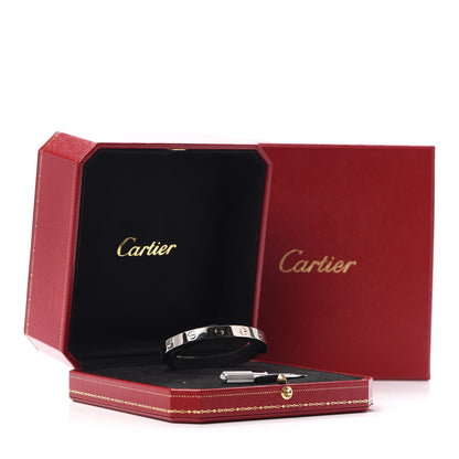 Cartier 18K White Gold LOVE Bracelet 16 6 of 6