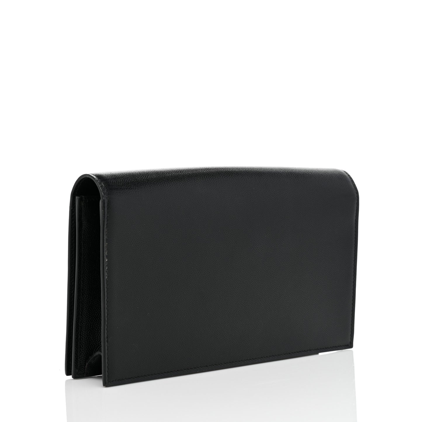 Grain De Poudre Classic Monogram Kate Clutch Black