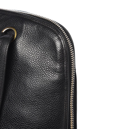 Chanel Caviar Large CC Shoulder Bag Black 14 of 20