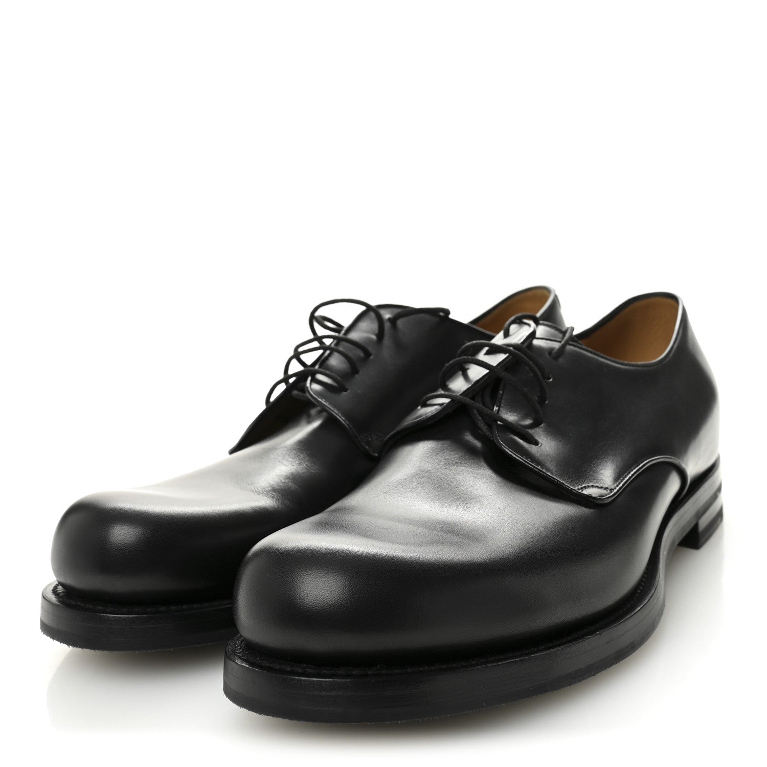 Gucci Knight Calfskin Mens Oxford Loafers 8.5 Black 3 of 8