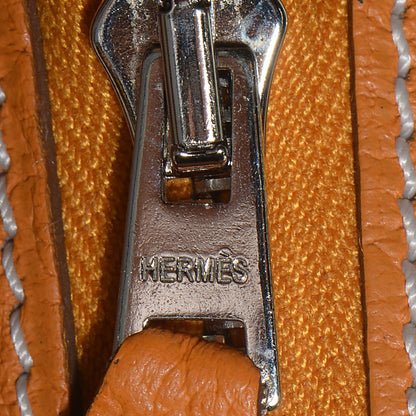 Hermes Vache Country Garden Party Tote 36 MM Moutarde 12 of 13