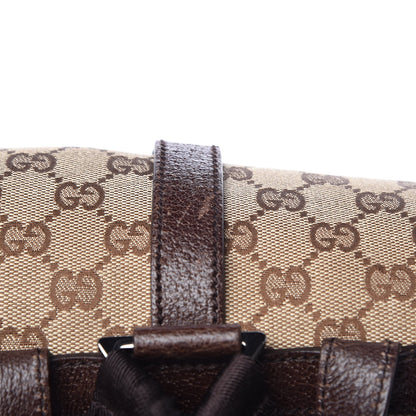 Gucci Monogram Backpack Dark Brown 18 of 21