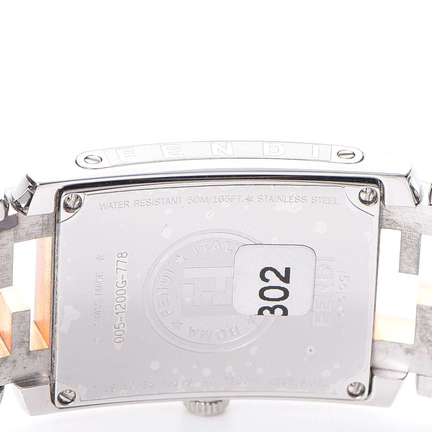 Stainless Steel 25mm Forever Tank Two Tone Quartz Watch