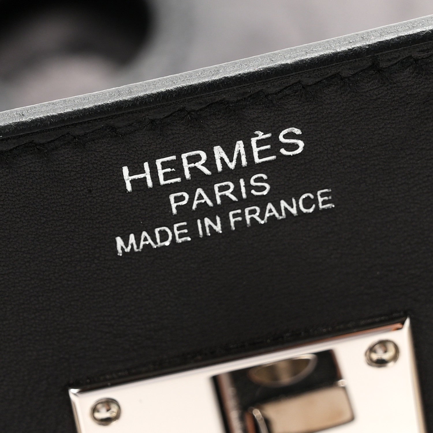 Hermes Hunter Criss Viking Evergrain Flag HAC Birkin 40  Ecru Black 6 of 13