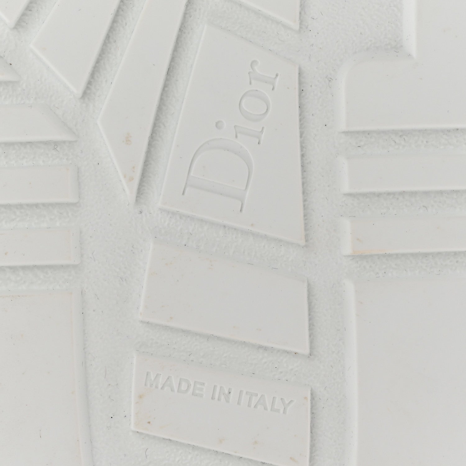 Christian Dior Calfskin Bi-Color Dior-ID Platform Sneakers 40 White Deep Blue 7 of 18