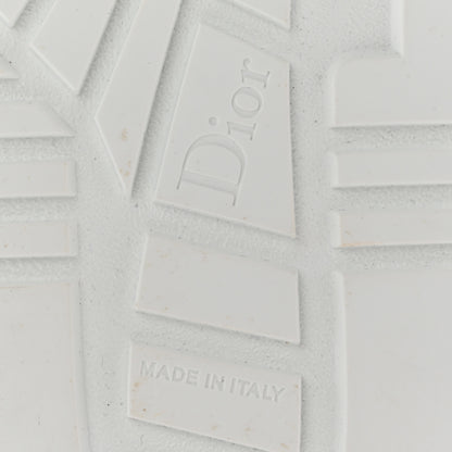 Christian Dior Calfskin Bi-Color Dior-ID Platform Sneakers 40 White Deep Blue 7 of 18