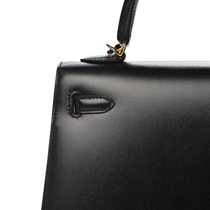 Hermes Box Kelly Sellier 25 Black 24 of 38