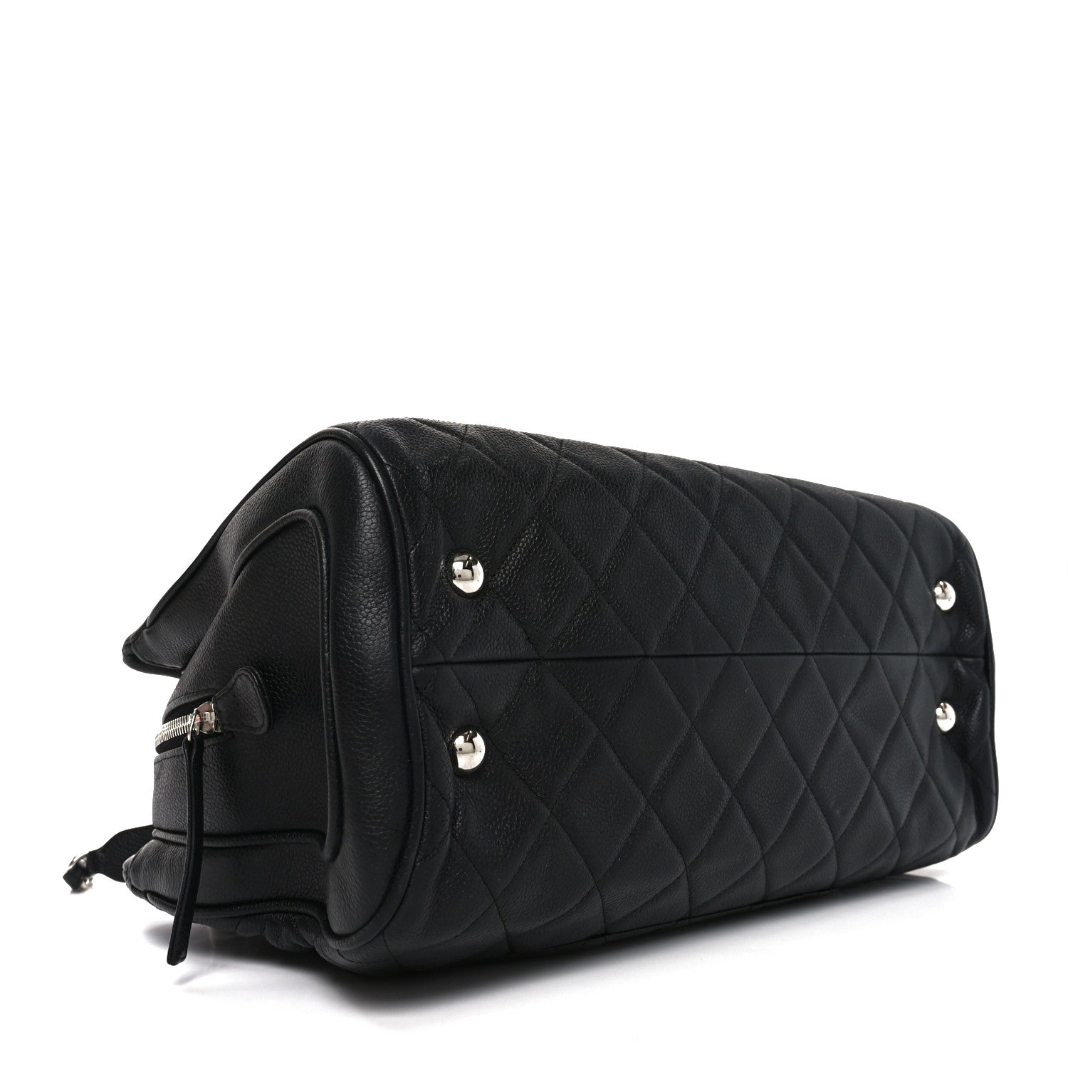 Chanel Caviar Quilted Bijoux Chain Shopping Tote Black 7 of 21