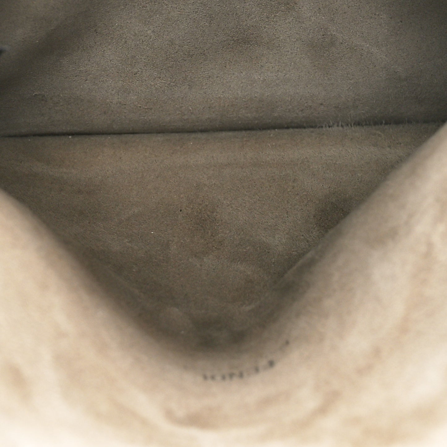 Snakeskin F is Fendi Medium Flat Envelope Pouch Rose Oro