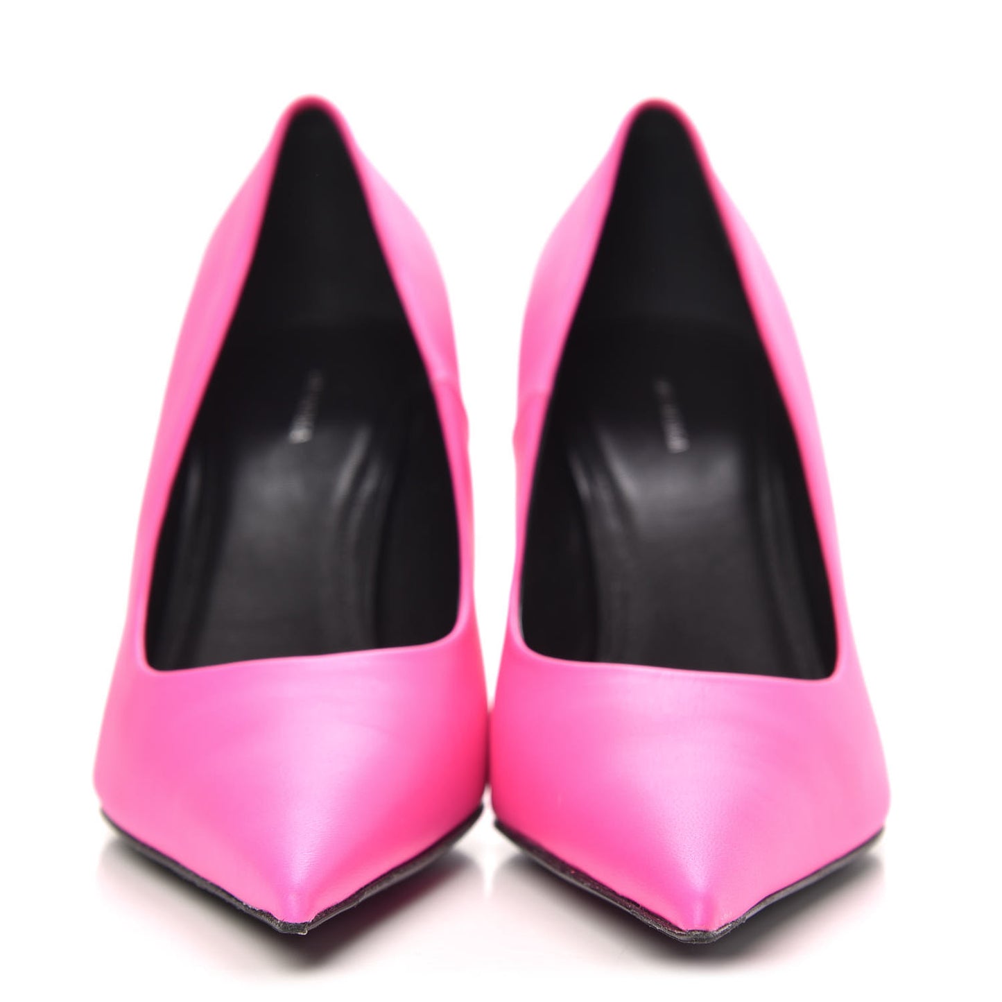 Soft Nappa Square Knife 80mm Pumps 37 Neon Pink