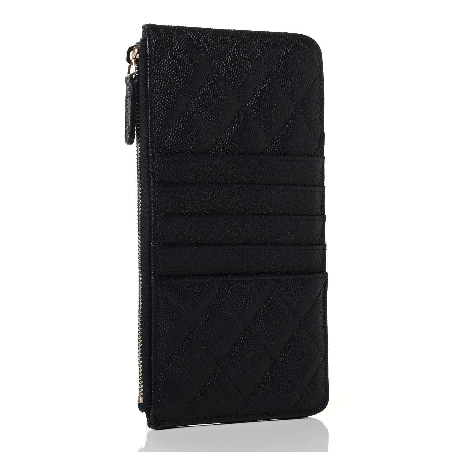 Chanel Caviar Quilted Classic iPhone Pouch Navy 2 of 4