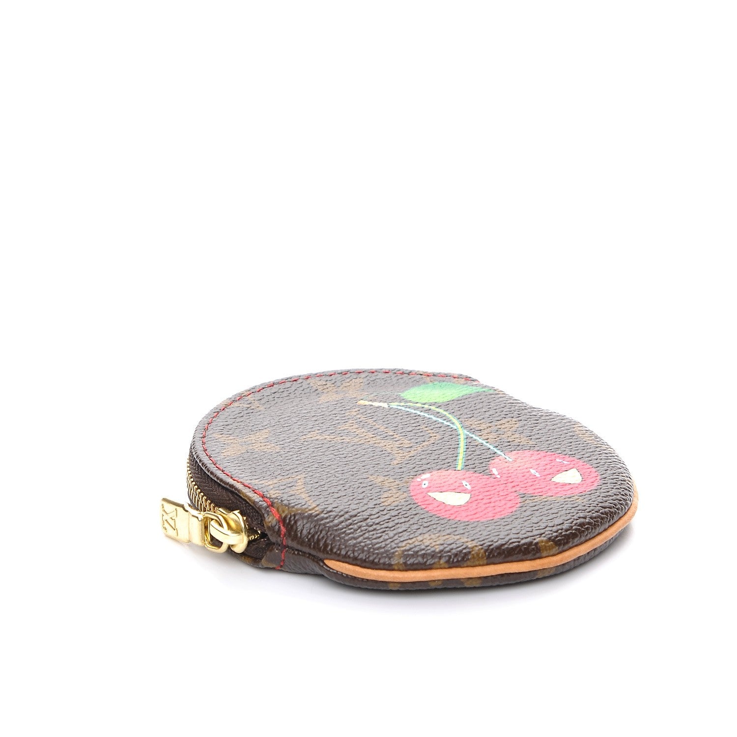 Louis Vuitton Monogram Cerises Round Coin Purse 4 of 7