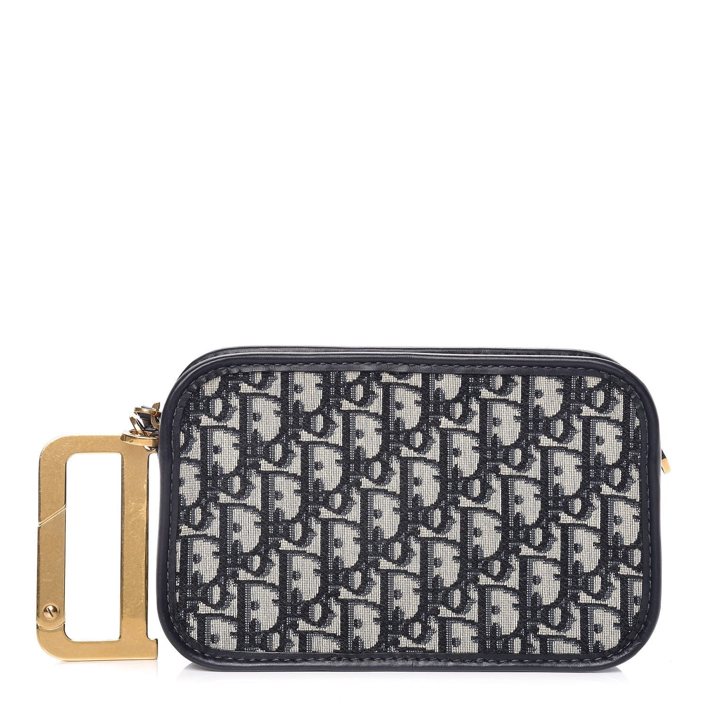 Oblique Diorquake Clutch Blue
