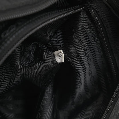 Prada Nylon Vela Messenger Bag Black 7 of 10
