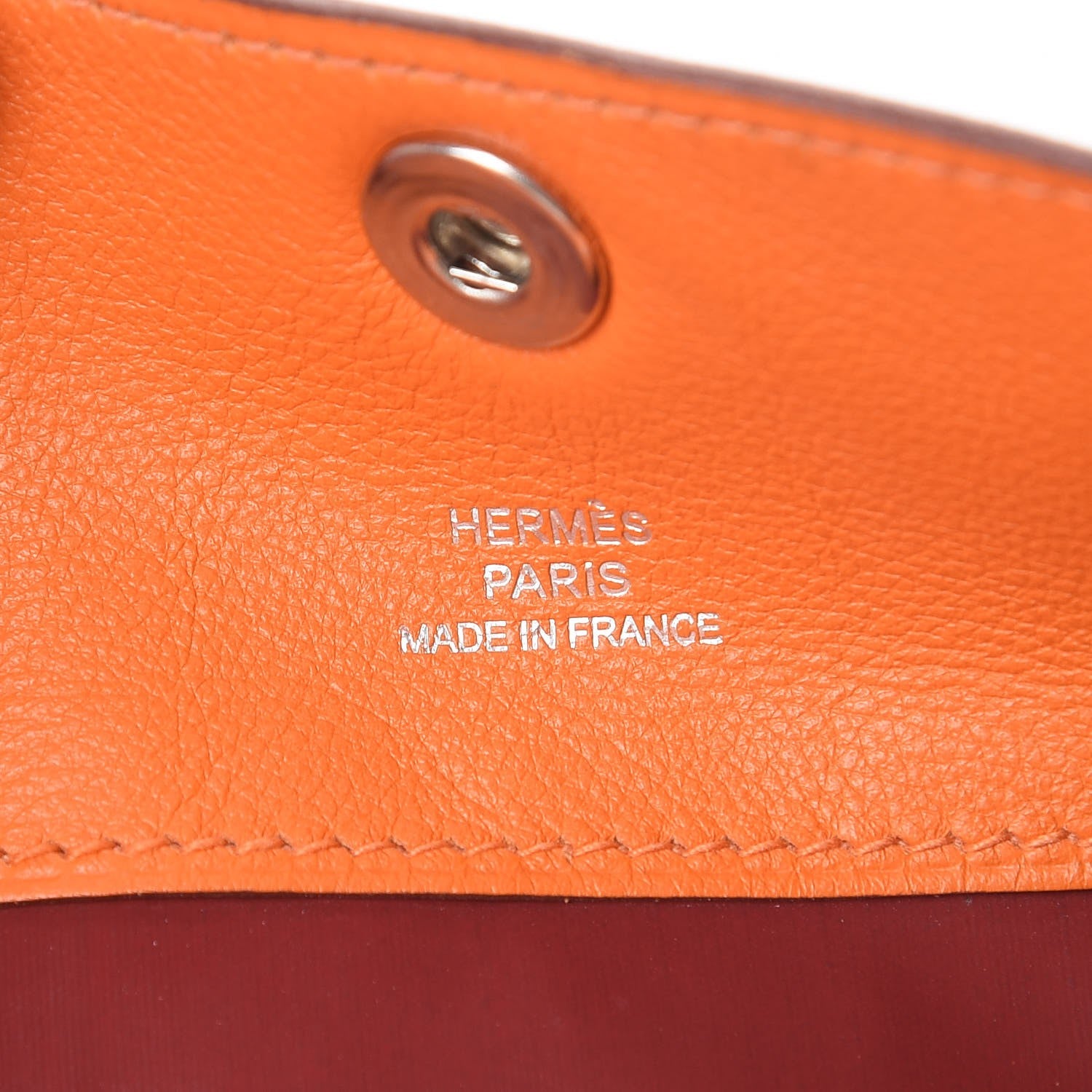 Hermes Swift Be-Bop PM Pouch Orange 6 of 8