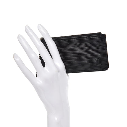 Louis Vuitton Epi Key Pouch Black 2 of 8